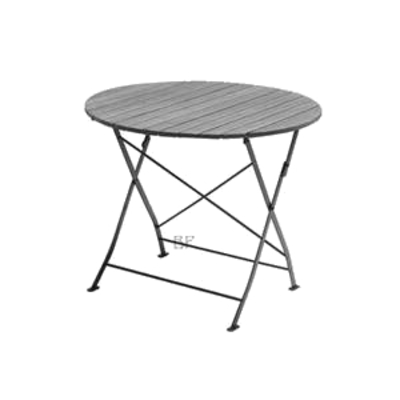 ../frankl24shop/Biergartentisch rund, holz Outdoormöbel